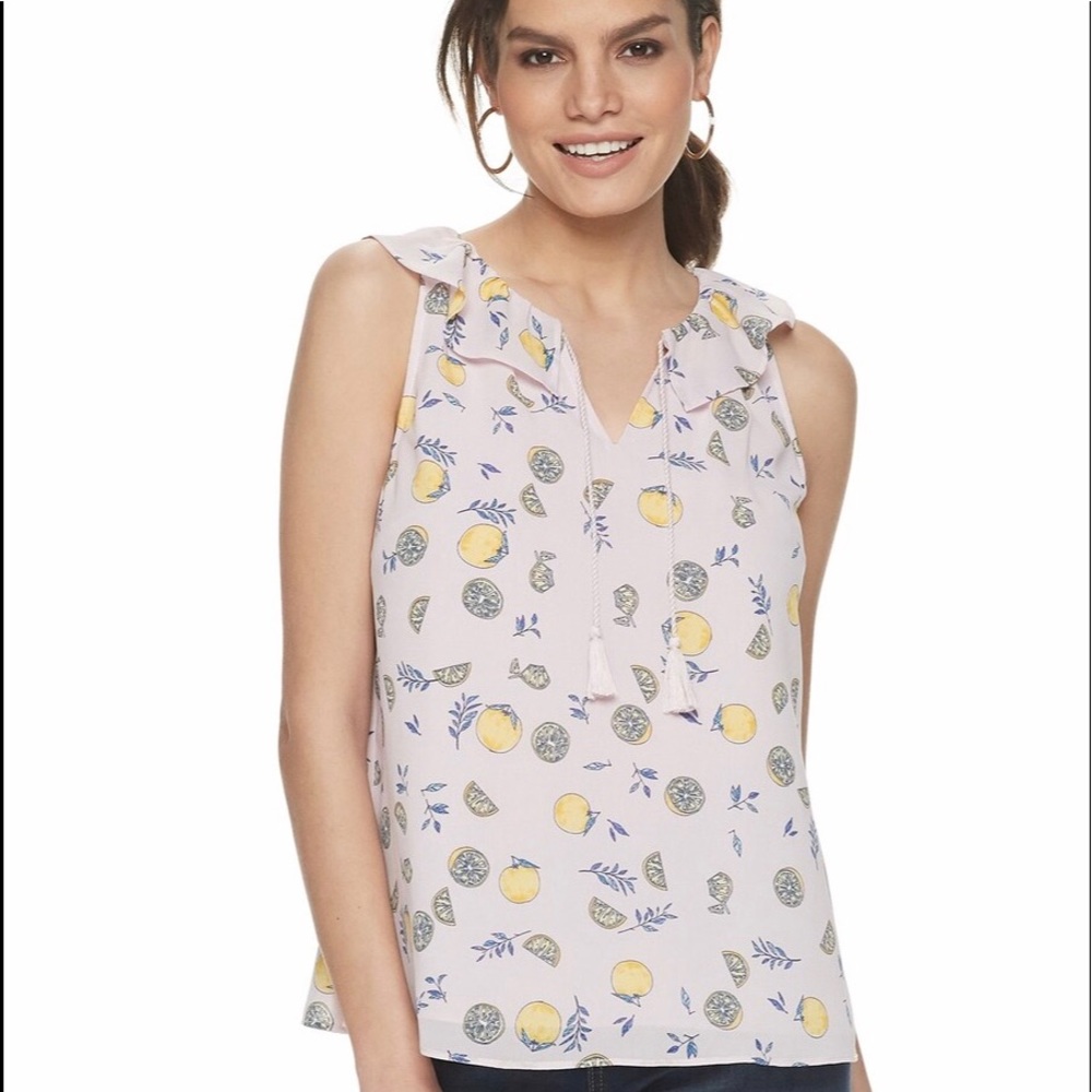 💐Spring sale! 50% off!💐 Juicy Couture Summer Lemons Tank